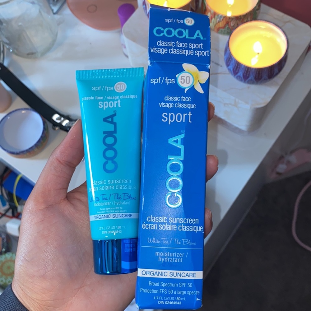 BRAND NEW SUNSCREEN Coola classic face sport sunscreen 50spf